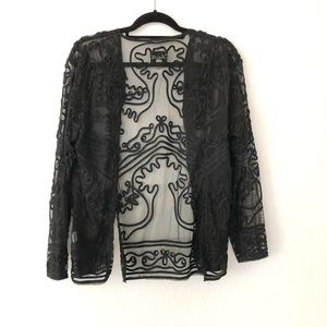 Cleobella Ribbon Sheer Jacket